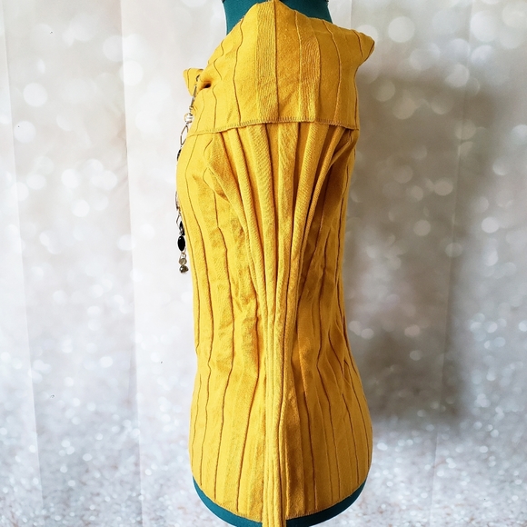 INC Off-Shoulder Ribbed Sweater - Picture 7 of 11